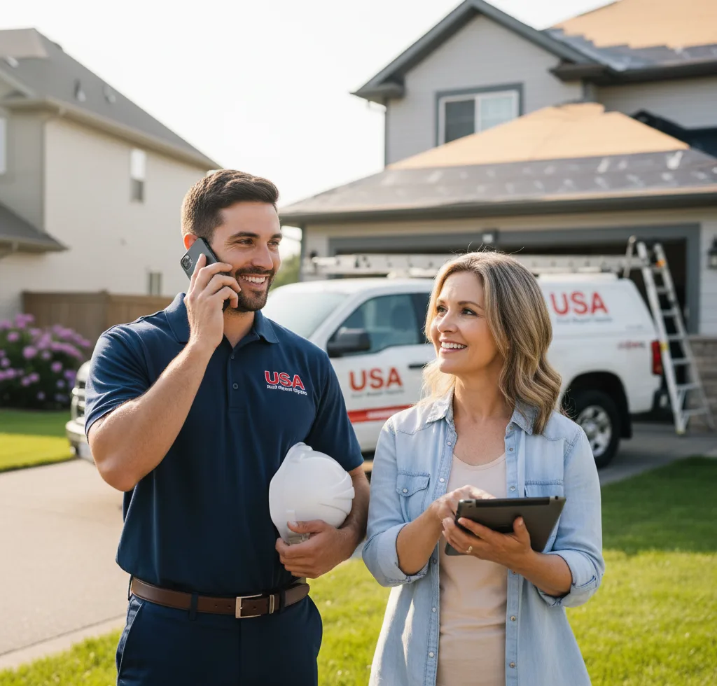 USA Roof Repair Experts customer support in La Vernia